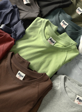 华子家 男女同款水洗磨毛简约百搭圆领插肩长袖卫衣情侣上衣40373