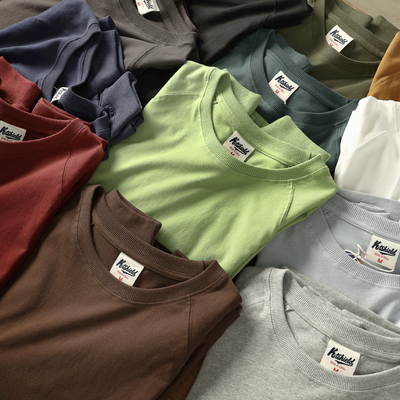 男女情侣款水洗磨毛圆领长袖卫衣