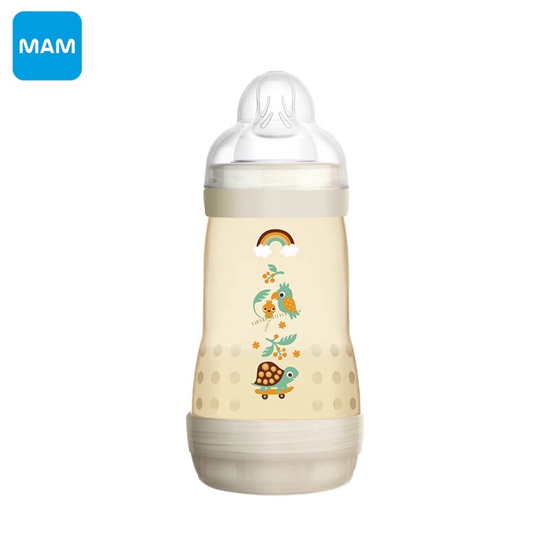 MAM美安萌PPSU奶瓶扁奶嘴防胀气