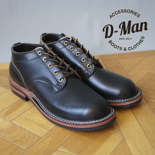 Nick 美国手工复古低帮德比工装 Comstock 靴White Boots 现货