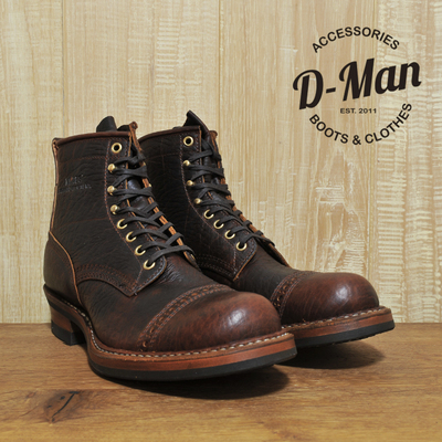 雕花White'sBoots工装靴