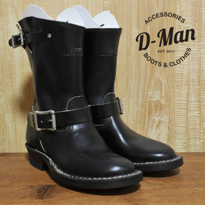 White's boots Nomad 黑色Horween皮工程师款 机车靴 工装靴/鞋型
