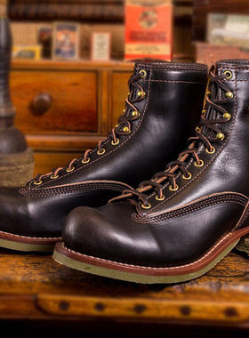 WESCO 官方100周年 Jobmaster 38LTT 短脸 纪念版 马皮 工装靴/鞋