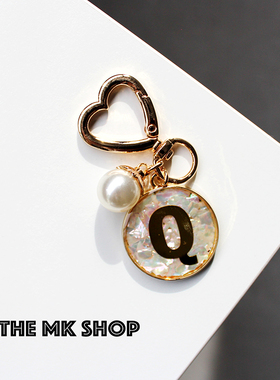 原创母贝26字母定制礼物汽车钥匙扣 包包挂件挂饰