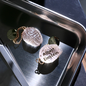 爱因斯坦 包包挂件 汽车钥匙扣 脑子 脑力值加成