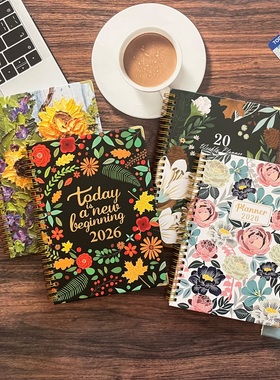 2026日程本计划本外贸日程本线圈日程本planner行事历Todolist本