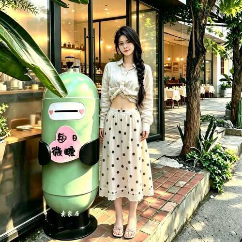 铁艺卡通邮筒商业店铺美陈装饰品创意存钱罐网红道具打卡摆件