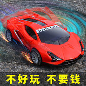 会漂移 小汽车儿童玩具车男孩回力车模型3 5岁2宝宝惯性小车子