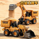 儿童仿真合金挖机推土机压路车惯性行驶工程车男孩挖掘机宝宝玩具