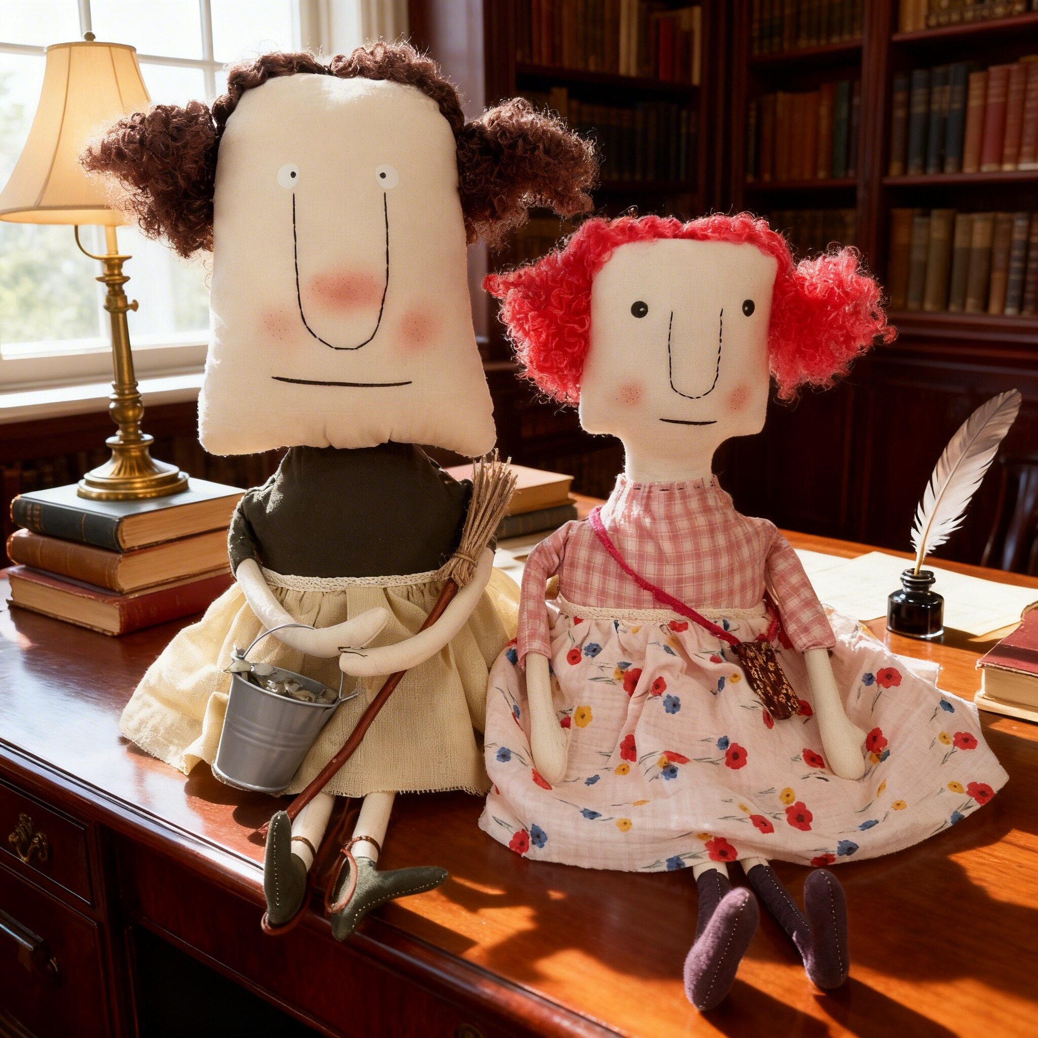 一角一花 手工布偶摆件 个性满满 丑萌布艺娃娃 公仔 摆饰