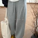 减龄长裤 此外 宽松韩版 女秋冬新款 运动风松紧腰加绒加厚束脚卫裤