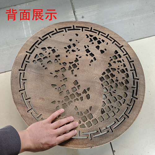 大展宏图香樟木雕挂件客厅沙发背景墙木雕壁挂办公室挂件开业送礼