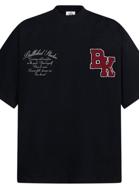 NTBF潮牌新款短袖t恤男女夏季爆款设计感印花高级情侣上衣半袖衫