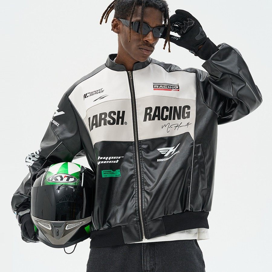 【Aespa-柳智敏同款】harshandcruel美式复古赛车