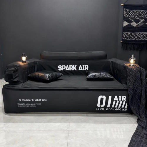 星火SPARK-AIR01拉丝底座充气沙发露营沙发露营户外室内便携耐磨