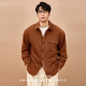 MCCEVTG意式 男加厚重磅休闲衬衣外套春秋男装 老钱绅士 灯芯绒衬衫