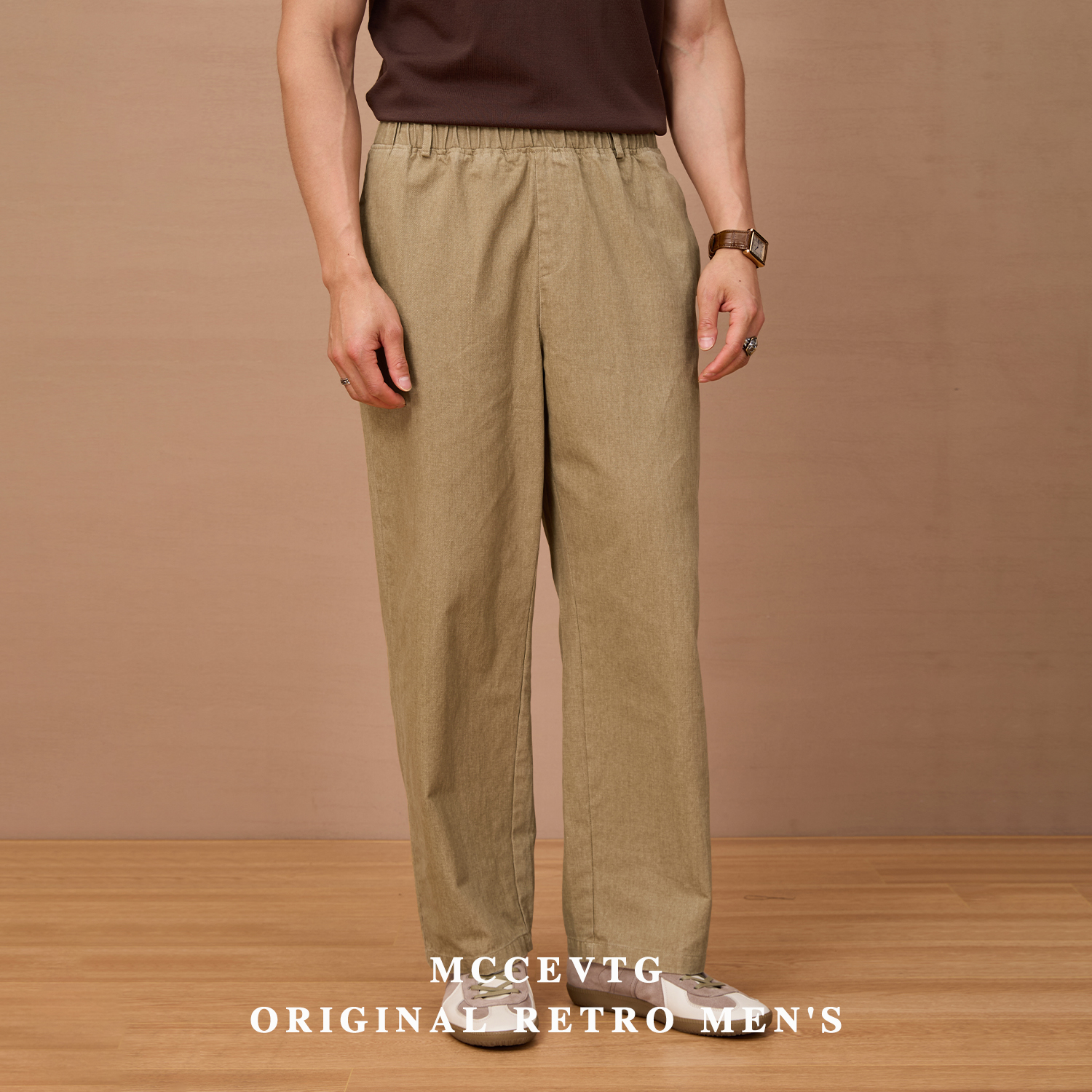 MCCEVTG美式纯棉CHINO卡其休闲裤