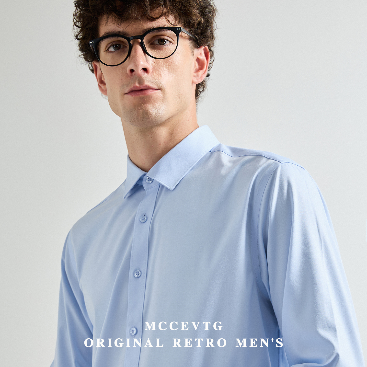 抑菌免烫高端男士商务长袖衬衫