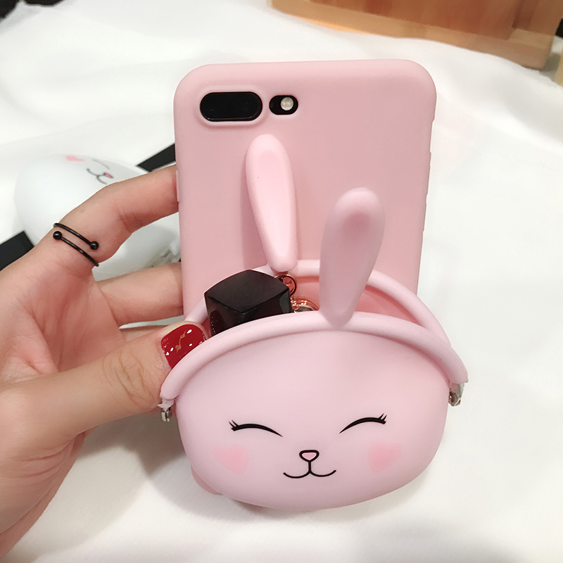 ÍÃ×ÓÁãÇ®°üiphone6ÊÖ»ú¿Çº«¹úÉÙŮƻ¹û6s/5s/4s/5c´´ÒâÈí¹è½ºplus