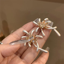 新款 独特设计感女通勤925银针防过敏耳钉女 夸张小众烟花耳钉个性