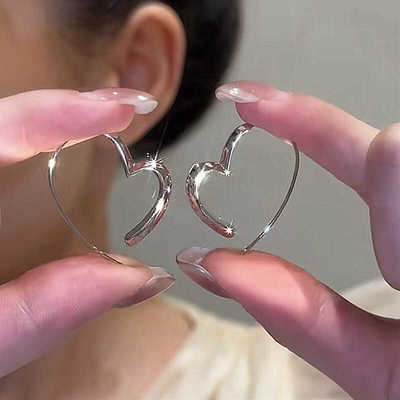 轻奢小众百搭新款耳饰925银气质