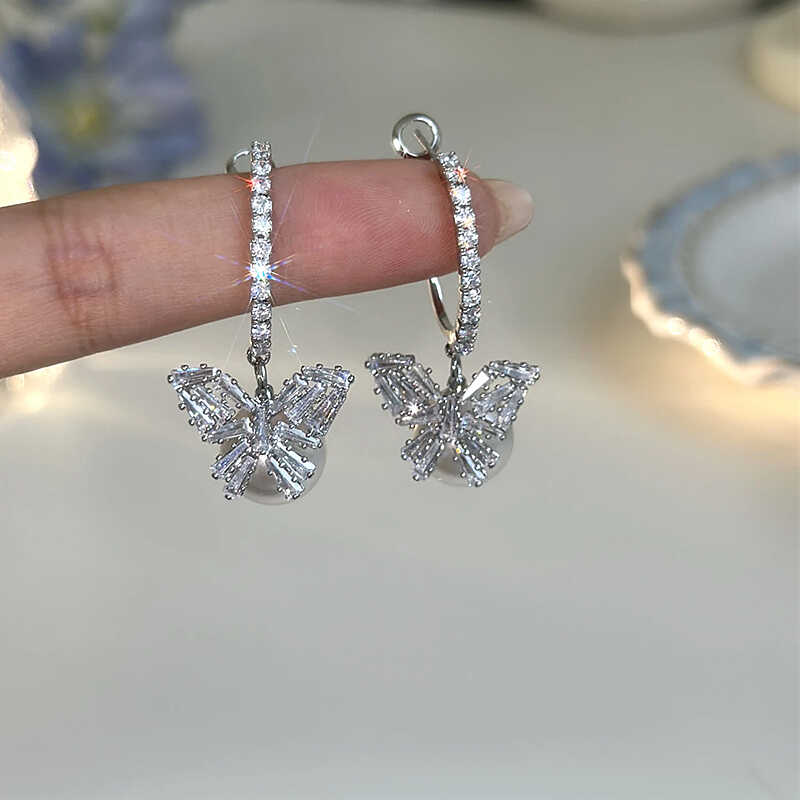 蝴蝶珠珠合成锆石小众