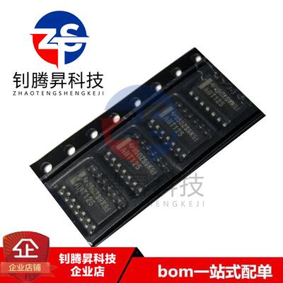 全新原装正品 SN74ABT125DR 丝印ABT125 贴片SOP-14 总线缓冲器