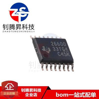 原装正品 TPS26600PWPR 丝印26600 HTSSOP-16 功能电子保险丝芯片
