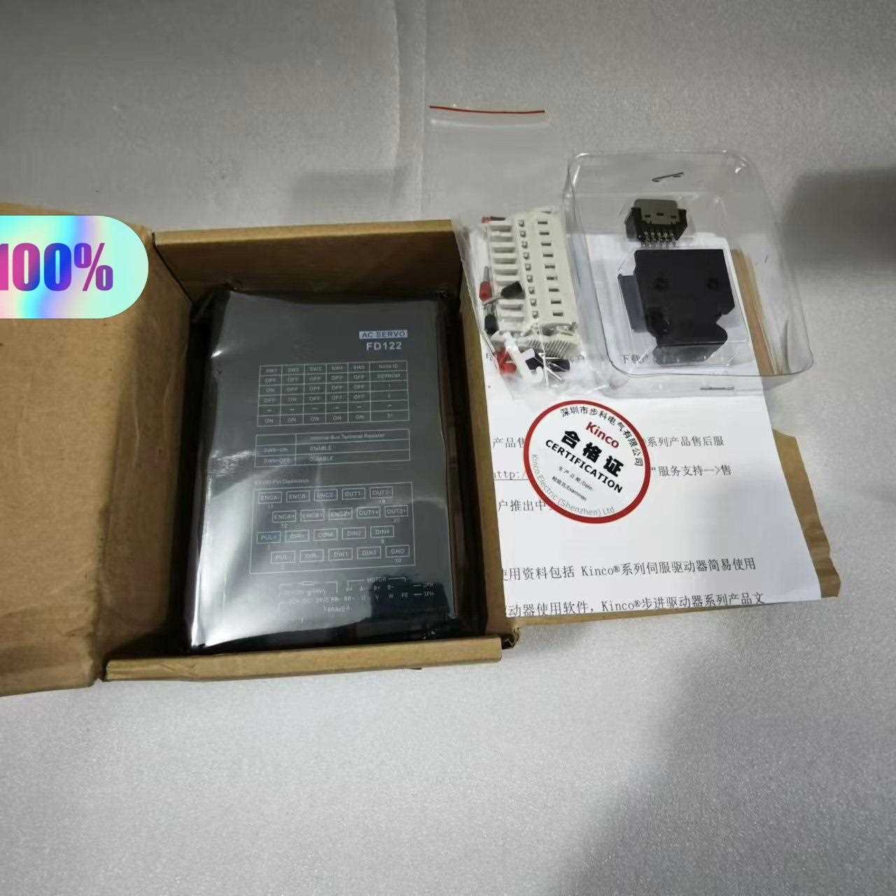 标价是空箱-Kinco步科FD122-CA-000-AZZ总线控制驱动器议价