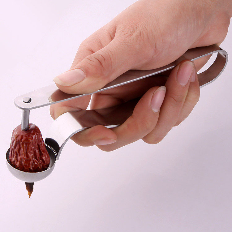 加厚不锈钢红枣去核器水果工具车厘子樱桃去芯器加高去枣核工具