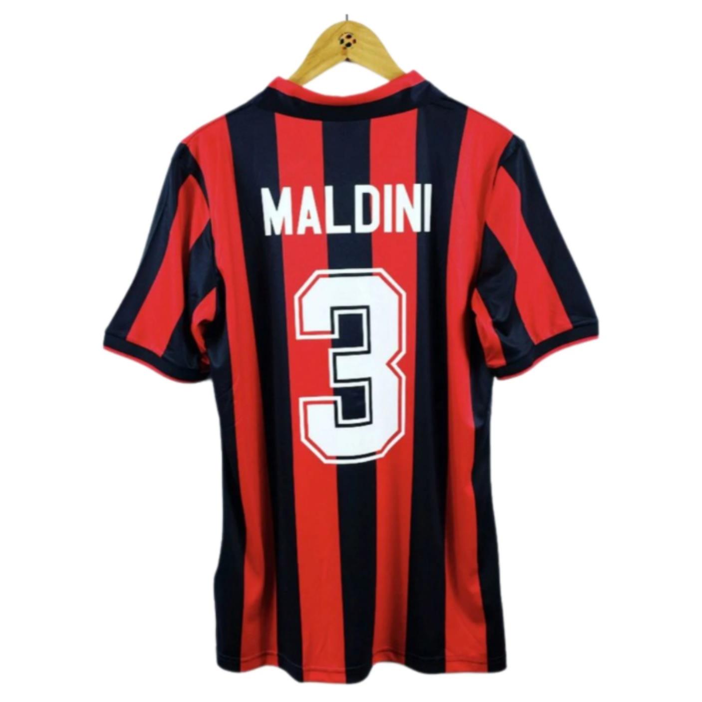 Retro 93 94 AC MILAN Maldini Vintage Classic Jerseys