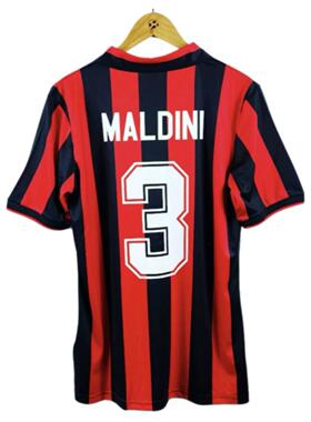 Retro 93 94 AC MILAN Maldini Vintage Classic Jerseys