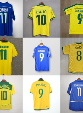 2004 brazil retro jersey 1994 1998 ronaldo Ronaldinho kaka