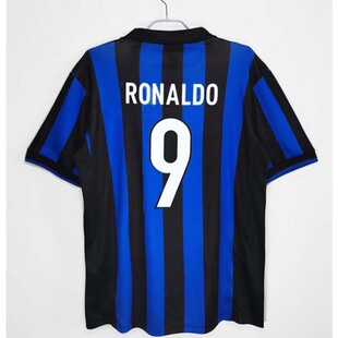 98 99 Ronaldo Inter Milan Retro Zanetti Baggio Soccer Jersey