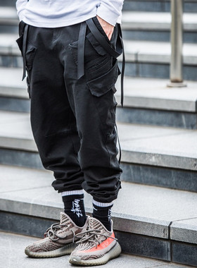 NUFF WILL 2017AW CARGO JOGGER PANTS 机能风 多口袋 飘带束脚裤