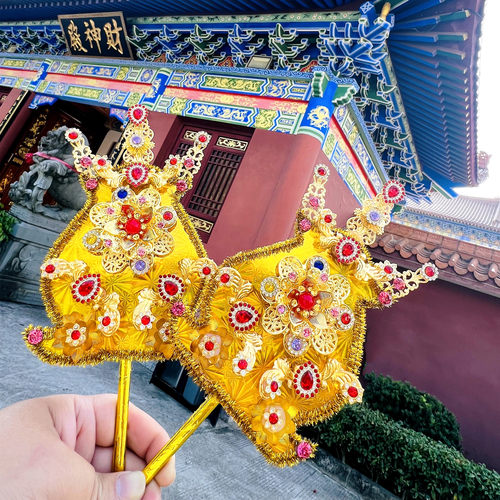 潮汕金花插香炉供佛拜老爷拜神明