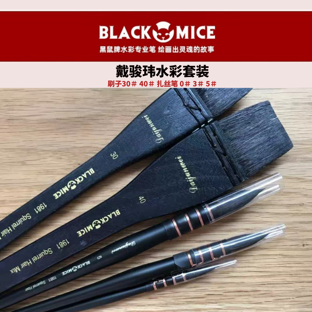 blackmice黑鼠套装直播水彩