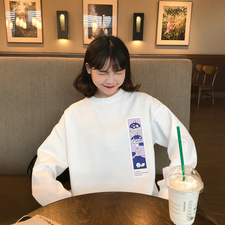 Applied Copyright Loose Cartoon Printing Plus Fleece Sanitary Clothes