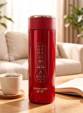 雄泰保温杯304食品级不锈钢旅游男女学生款小杯身大容量350ml