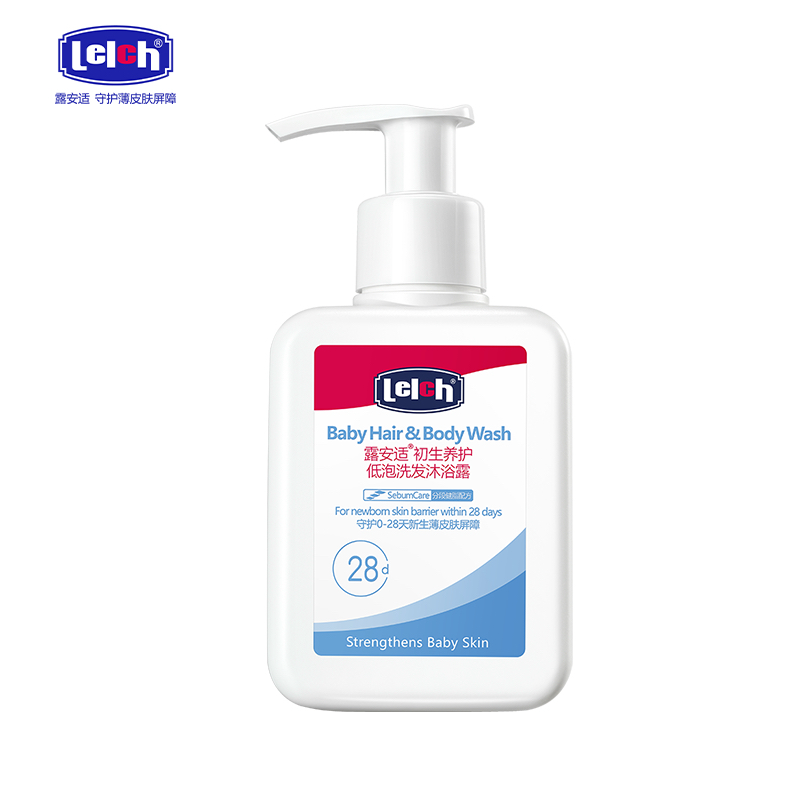 露安适初生养护低泡洗发沐浴露100ml