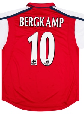 Retro 00 01 Arsenal VIEIRA Bergkamp HENRY Soccer Jerseys