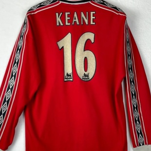 98 99 Retro Manchester BECKHAM United Long Soccer Jerseys