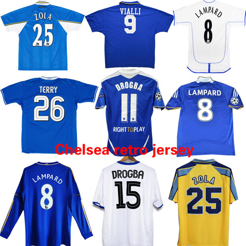 11-12 chelsea retro jersey football shirt TORRES LAMPARD