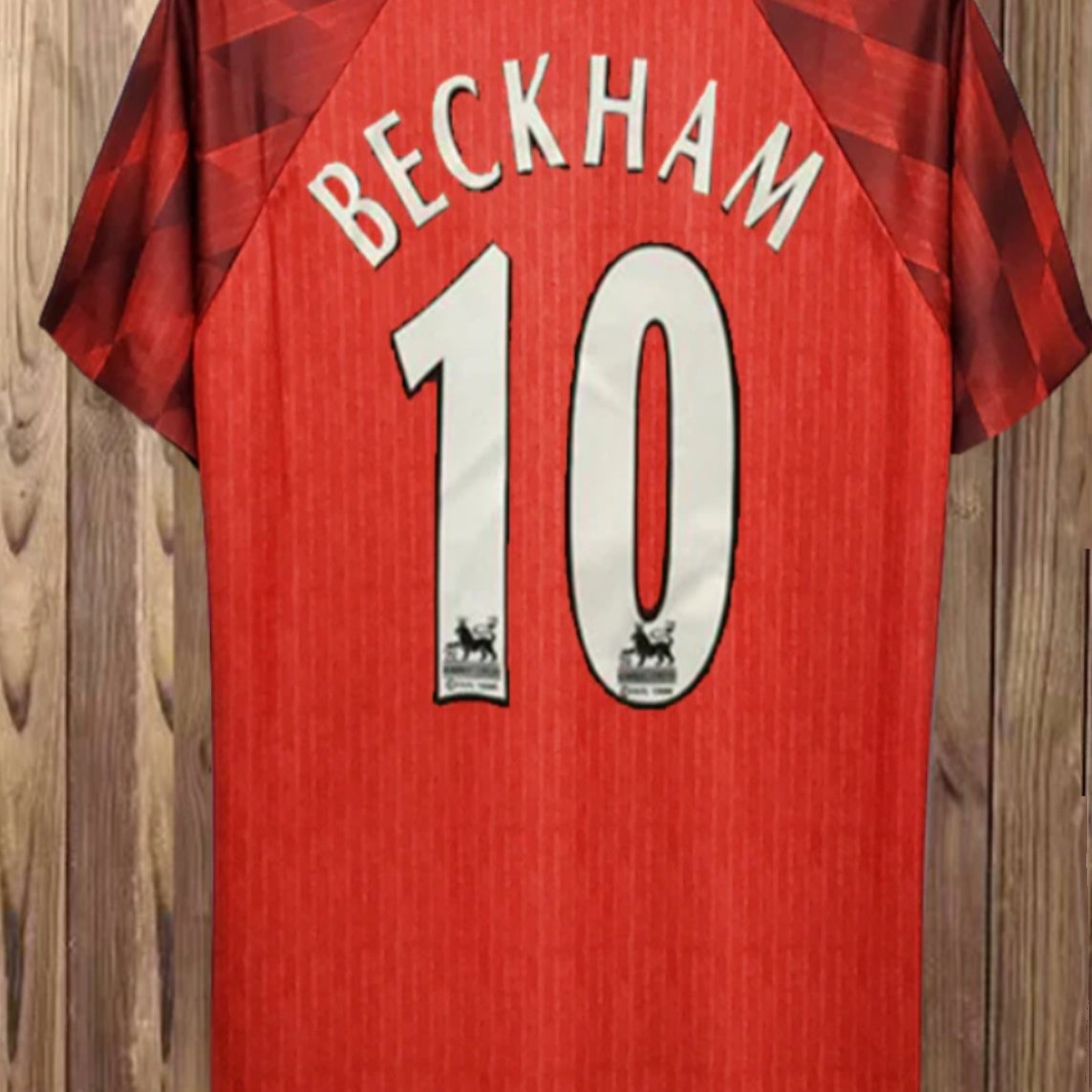 96 97 Manchester Utd CANTONA Scholes BECKHAM Classic Jerseys