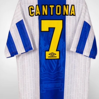 94 95 Retro Manchester CANTONA United Vintage Classic Jersey