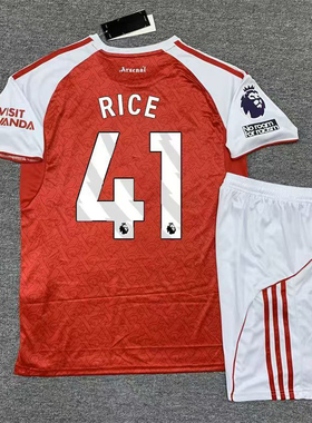 25/26 Arsenal Kids kit SAKA RICE G.JESUS Ødegaard Jerseys