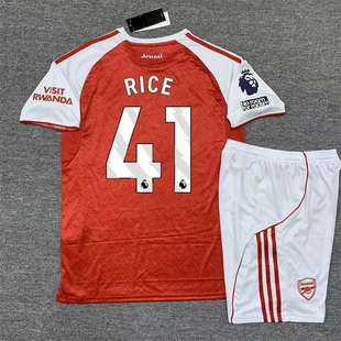 25/26 Arsenal Kids kit SAKA RICE G.JESUS Ødegaard Jerseys