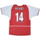 Soccer Vintage Bergkamp Retro Arsenal HENRY Jerseys