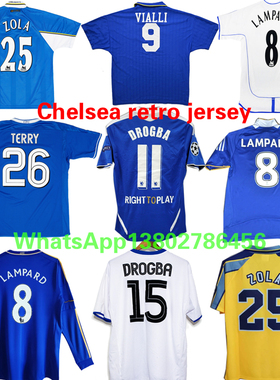 11-12 chelsea retro jersey football shirt TORRES LAMPARD