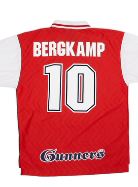 Retro 96 97Arsenal WRIGHT Bergkamp Classic Soccer Jerseys